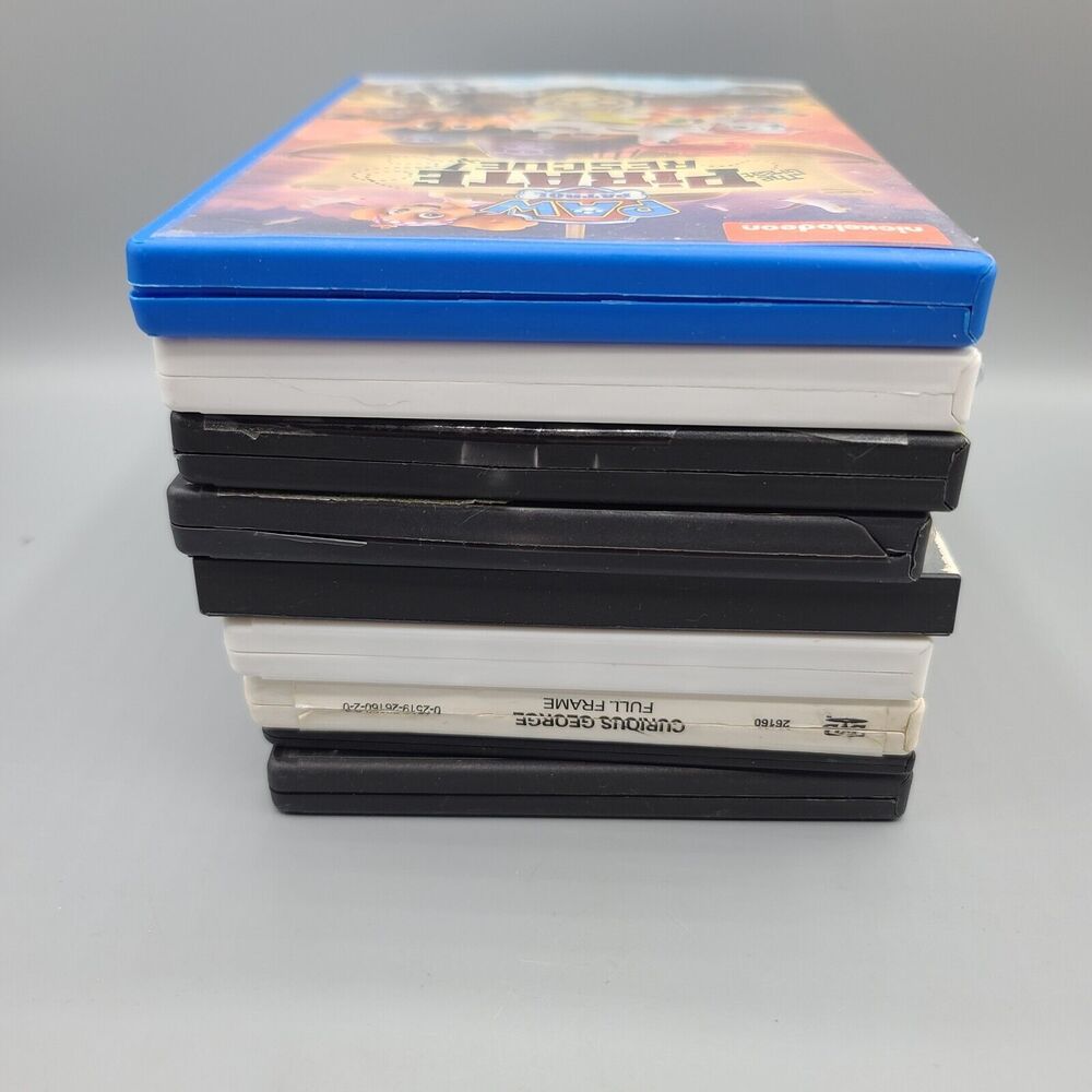 Children's DVD Paw Patrol Babar Curious George Cartoons Lot Of 9 - Picture 5 of 15